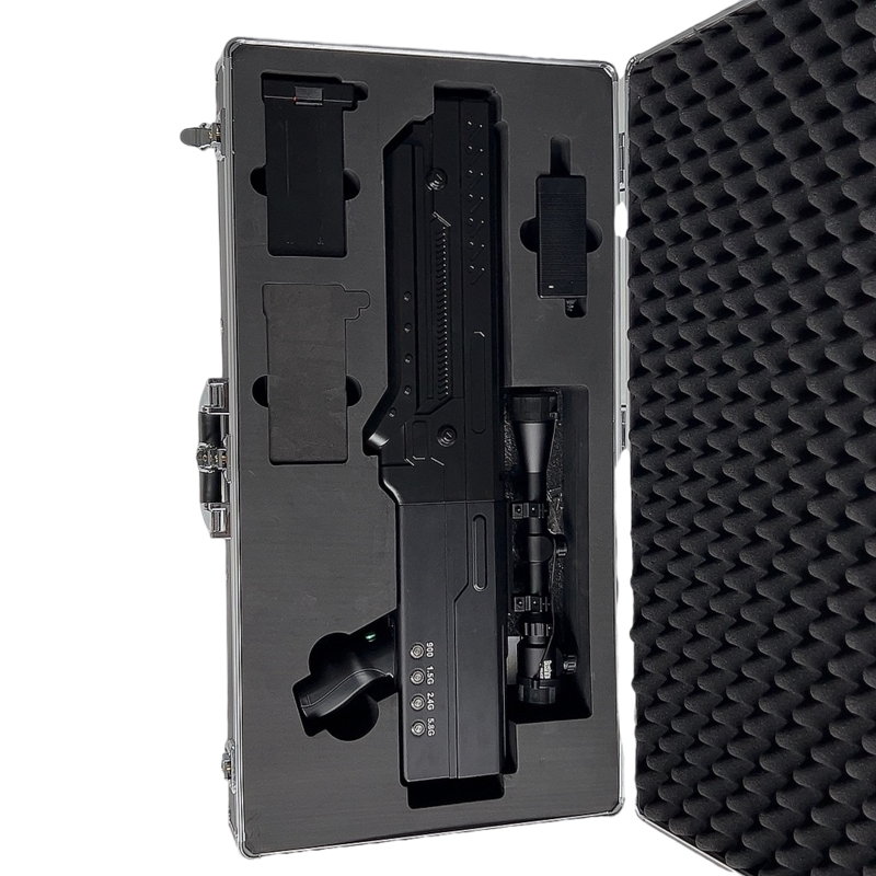  同江手持便携式枪型低空防御反制四通道B型