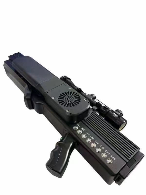  同江手持便携式枪型低空防御反制八通道